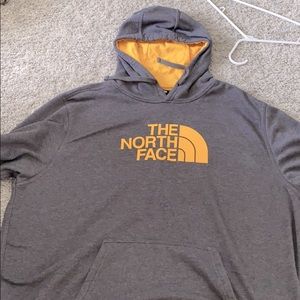 North face hoodie 2XL Grey